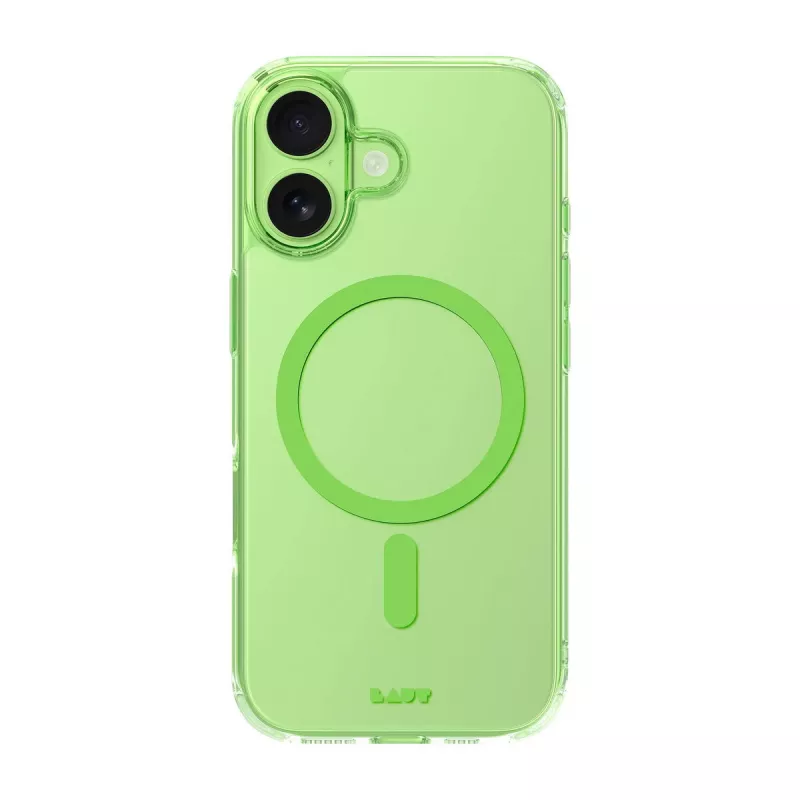 Dėklas LAUT CRYSTAL FLURO iPhone 17 Šviesiai žalias 16 cm