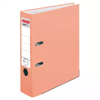 Žiedinis segtuvas Herlitz maX.file A4 oranžinis