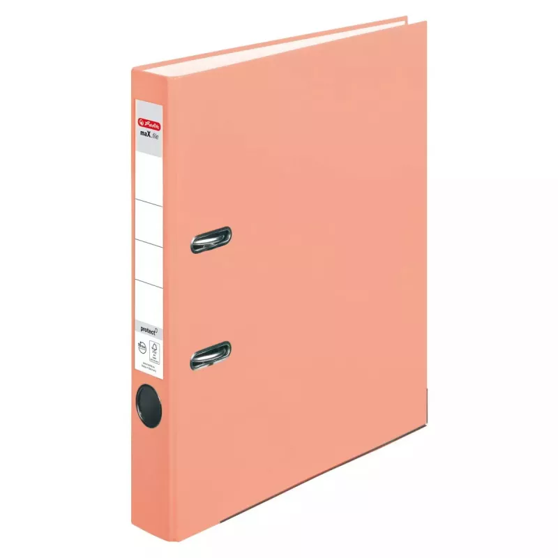 Segtuvas su žiedais Herlitz maX.file A4 oranžinis