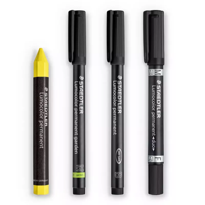 Marker Staedtler Lumocolor 60 BK-5 4 vnt.