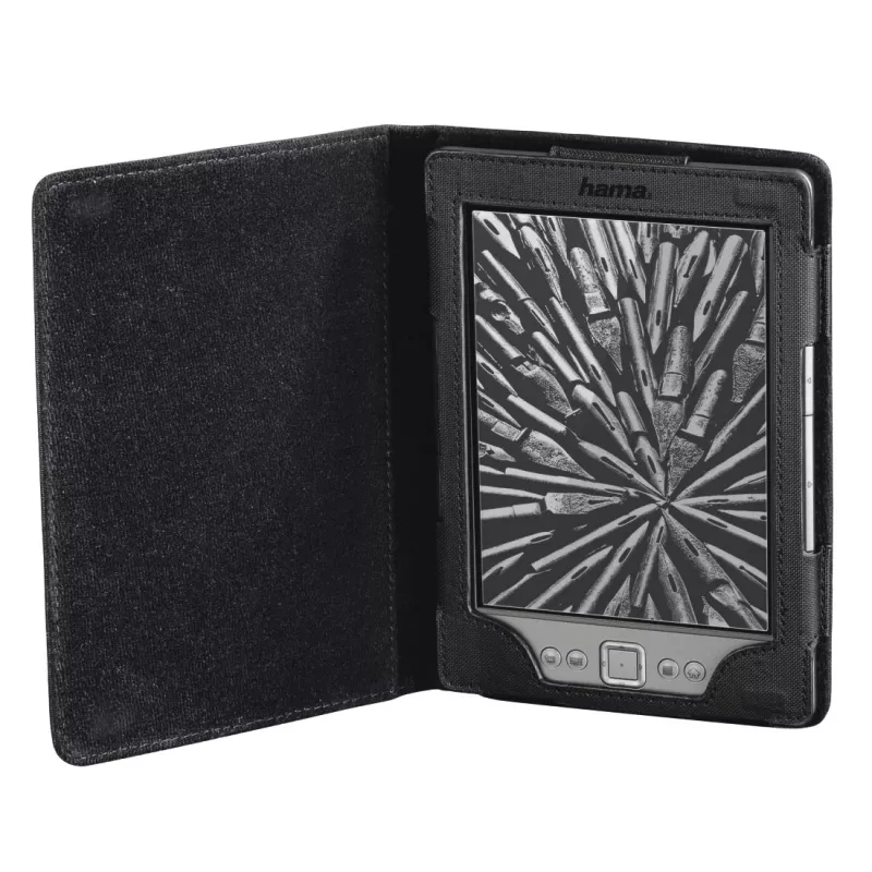 Hama Arezzo el. knygų skaityklės dėklas 15,2 cm (6 colių) Folio Juodas
