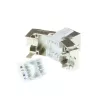 Keystone Jack CAT8 ekranuotas be įrankių ACT TD8511
