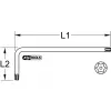 L formos Torx raktas KS Tools 151.2251