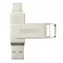 Hama C-Rotate Pro USB atmintukas 32 GB USB Type-A / USB Type-C 3.2 Gen 1 (3.1 Gen 1) Sidabrinis