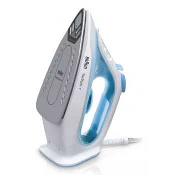 Braun TexStyle 1 SI1050BL garų lygintuvas keramine pado plokšte 2000 W mėlynas, baltas