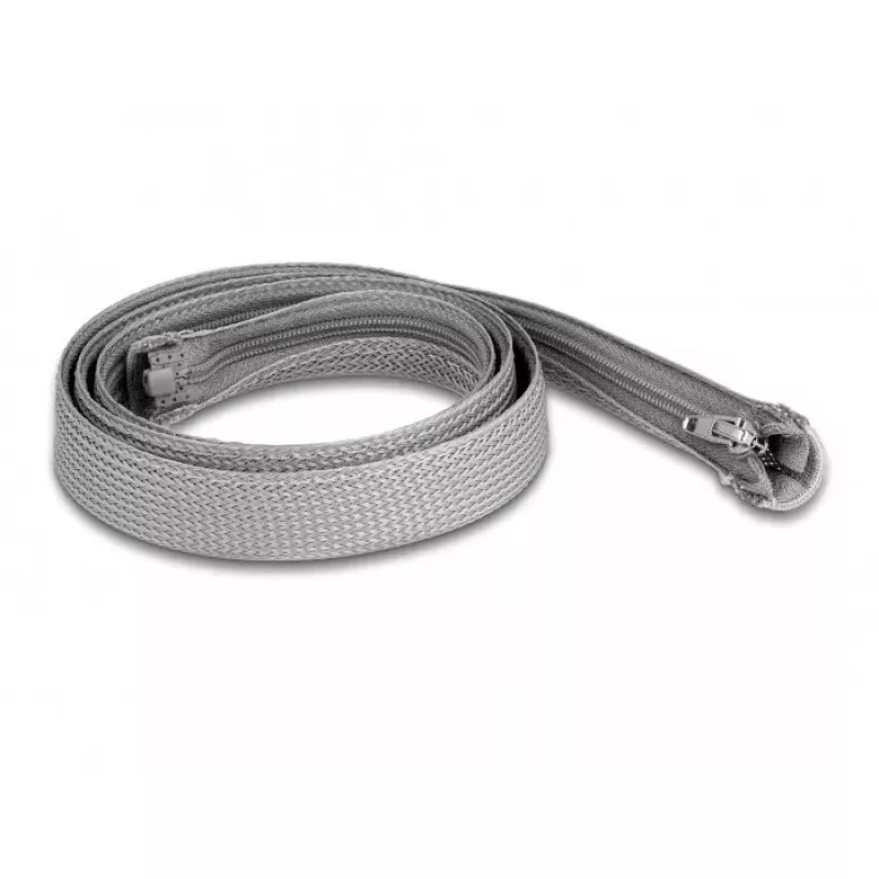 Pintas apvalkalas DeLOCK 20824 1 m x 20 mm pilkas