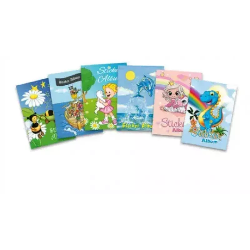 Lipdukų albumas HERMA Frieda & Friends A5, 16 puslapių
