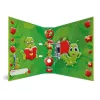 HERMA Motif failas A4 Fritz the Worm D-žiedo kartonas 285x315 mm