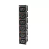ACT C13 IEC Lock Net Entree (6 lizdų) - juoda, PA135015BK6