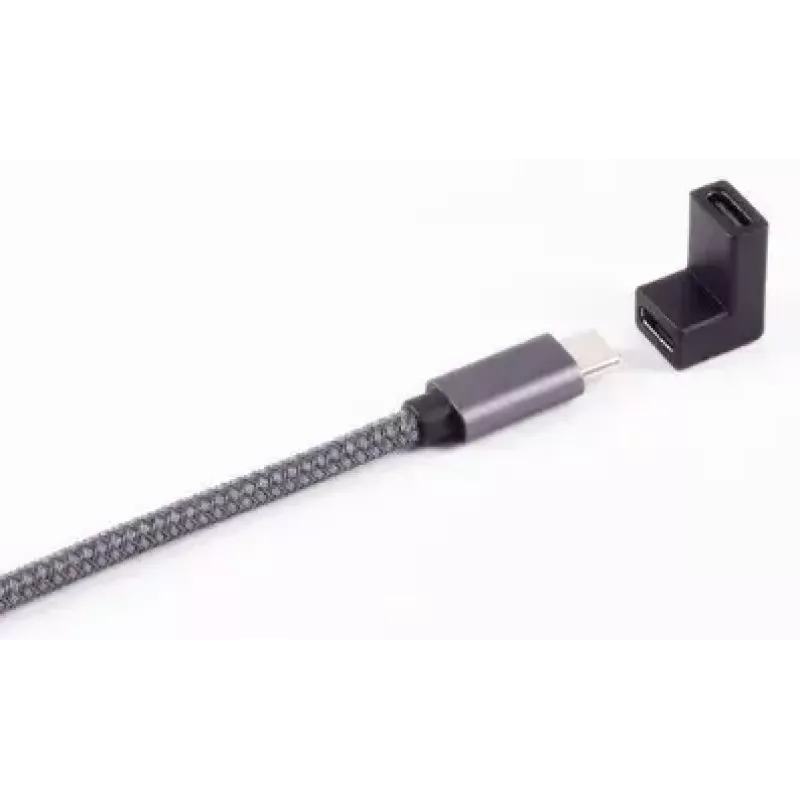 Kabelio jungties adapteris ShiverPeaks BS13-40004 USB-C į USB-C, pilkas
