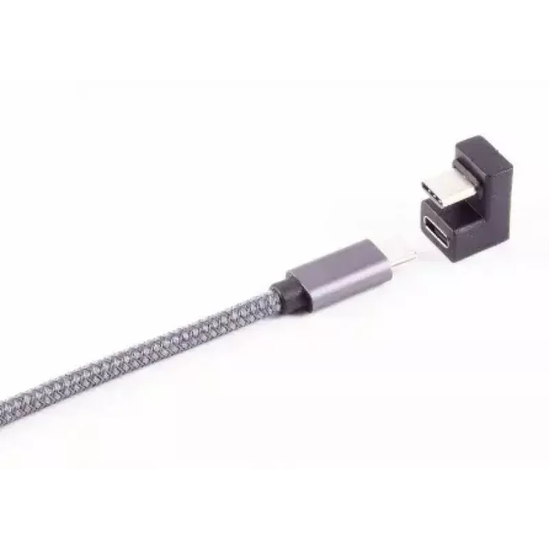 Kabelių lyčių keitiklis ShiverPeaks BS13-40006 USB-C į USB-C pilkas