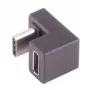 Kabelių lyčių keitiklis ShiverPeaks BS13-40006 USB-C į USB-C pilkas