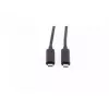 USB laidas ShiverPeaks BS30-41075 10 m USB 3.2 Gen 2 USB C juodas