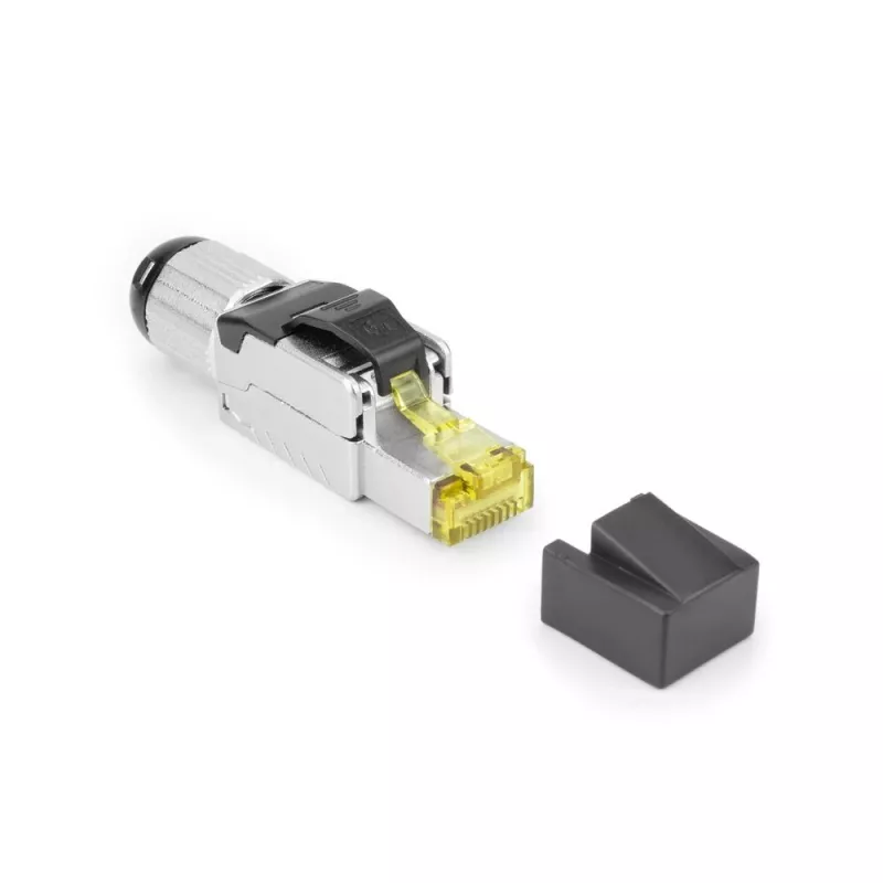 ACT Field termination plug RJ45 CAT6A ekranuotas, be įrankių, 4PPoE 100W