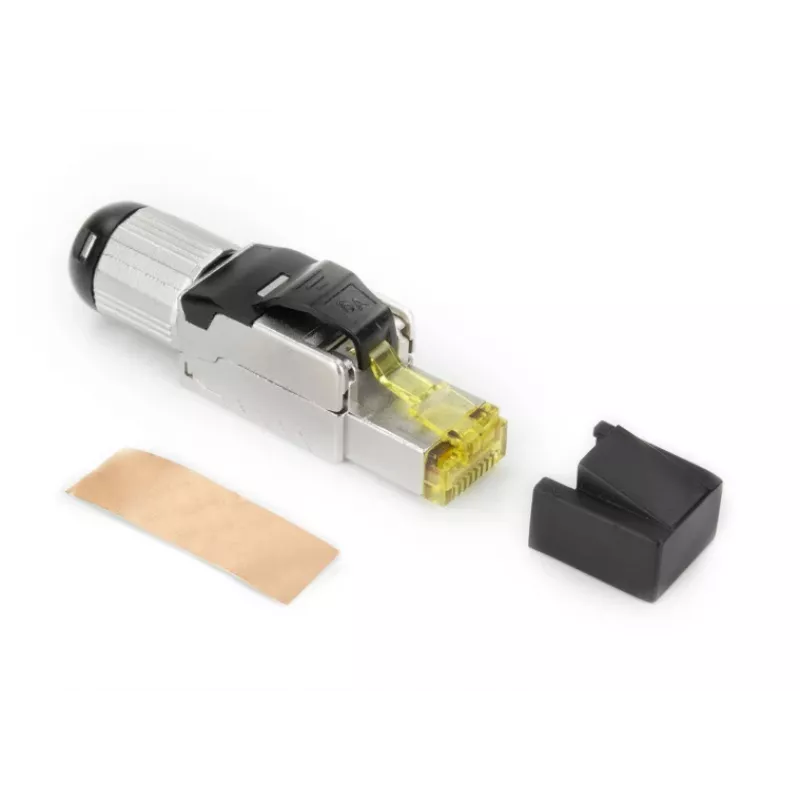 ACT Field termination plug RJ45 CAT6A ekranuotas, be įrankių, 4PPoE 100W
