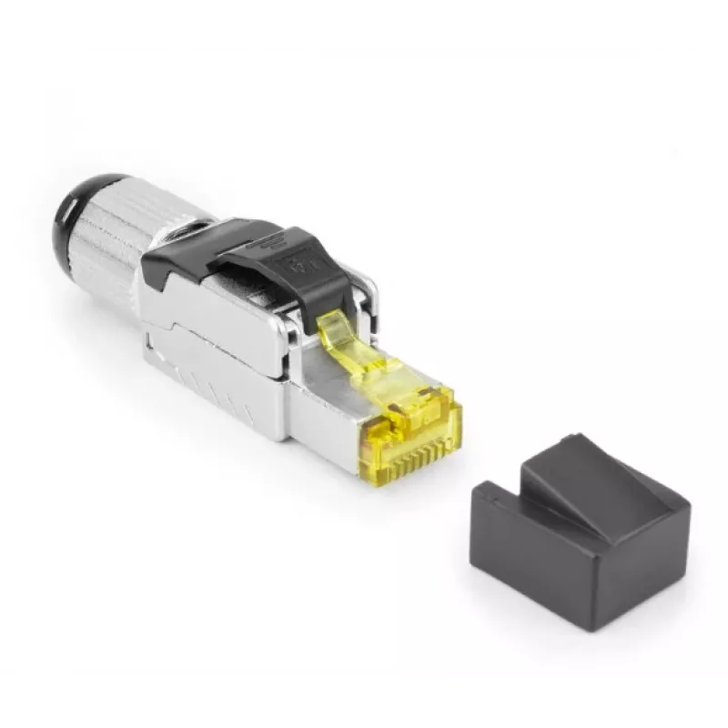 ACT Field termination plug RJ45 CAT6A ekranuotas, be įrankių, 4PPoE 100W