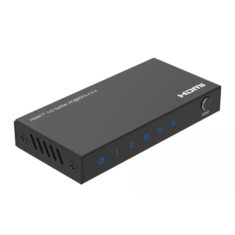 HDMI skirstytuvas Microconnect MC-HDMISPLITTER0102-4K 4K raiška juodas