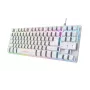 Trust GXT 833W Thado klaviatūra, skirta žaidimams, USB, QWERTZ, vokiška, balta