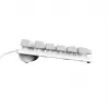 Trust GXT 833W Thado klaviatūra, skirta žaidimams, USB, QWERTZ, vokiška, balta