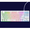 Trust GXT 833W Thado klaviatūra, skirta žaidimams, USB, QWERTZ, vokiška, balta