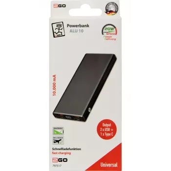 Išorinė baterija 2GO 797517 10000 mAh