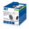 ACT AC2420 maitinimo ilgintuvas 1,5 m 3 kintamosios srovės lizdai (-ų) Vidaus Balta