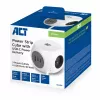 ACT AC2425 maitinimo ilgintuvas 1,5 m 3 lizdai vidaus patalpoms baltas