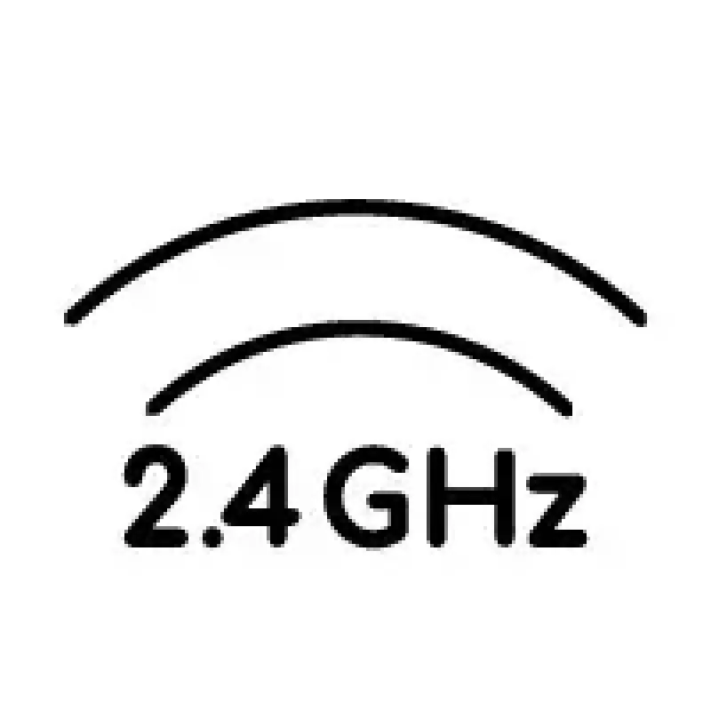 Belaidė pilno dydžio membraninė klaviatūra HP 220 — juoda, RF 2,4 GHz, USB-A imtuvas, QWERTY, skaičių klaviatūra, AAA baterija