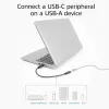 USB adapteris ACT AC7460 USB A patinas į 24 kontaktų USB-C patelę, 20 cm, 5 Gbps