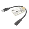 USB adapteris ACT AC7460 USB A patinas į 24 kontaktų USB-C patelę, 20 cm, 5 Gbps