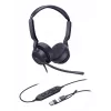 Yealink UH42 Dual Teams USB-C/A ausinės, laidinės, skambučiams/muzikai, 20–20000 Hz, 160 g, galvos tipo, juodos