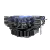 Aušinimo komplektas PCCOOLER E90 viršutinio pūtimo CPU aušintuvas 8 cm 1000-2000 RPM hidraulinis guolis mėlynas