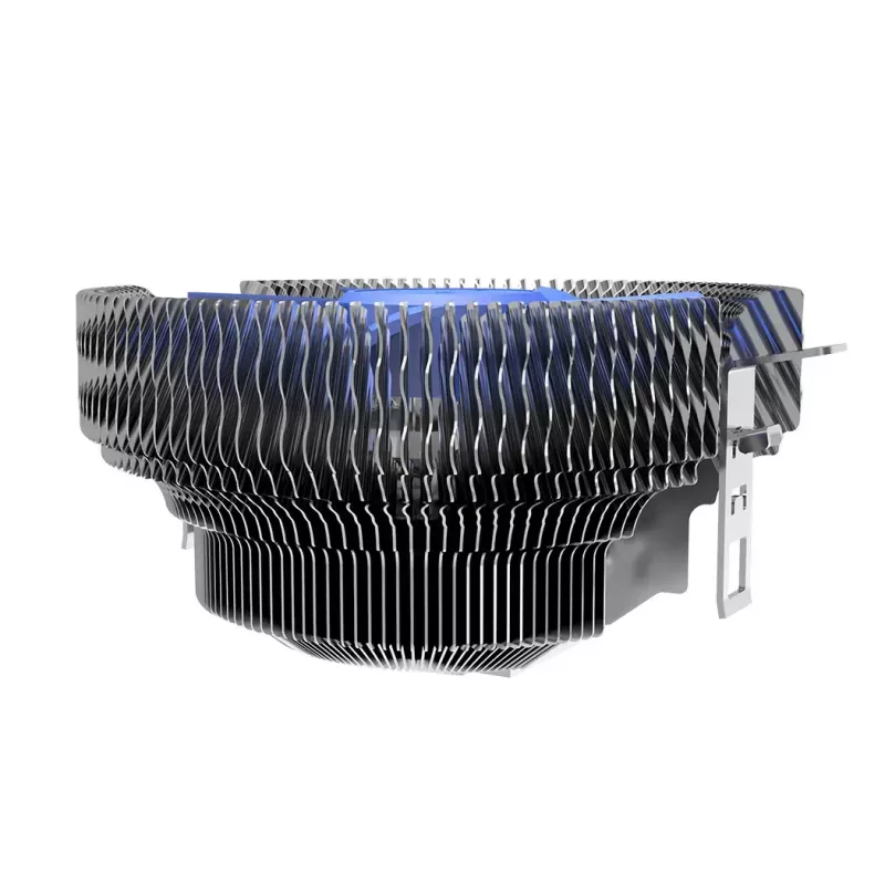 Aušinimo komplektas PCCOOLER E90 viršutinio pūtimo CPU aušintuvas 8 cm 1000-2000 RPM hidraulinis guolis mėlynas