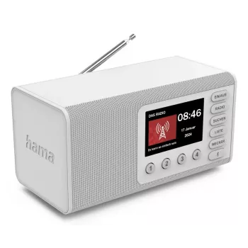 Asmeninis radijas Hama DR1001 DAB DAB+ FM skaitmeninis imtuvas 5W