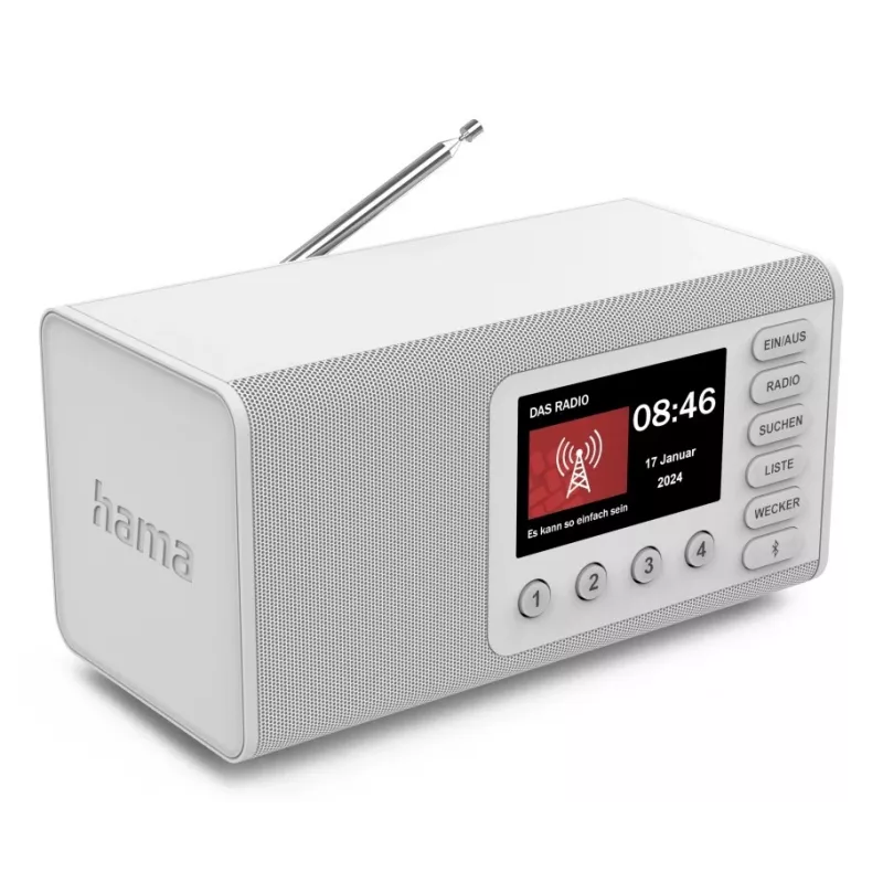 Asmeninis radijas Hama DR1001 DAB DAB+ FM skaitmeninis imtuvas 5W
