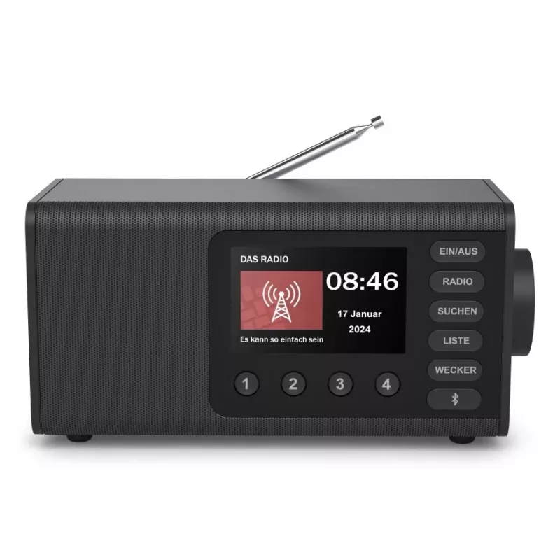 Asmeninis radijas Hama DR1001 Skaitmeninis DAB DAB+ FM 5W TFT Ekranas