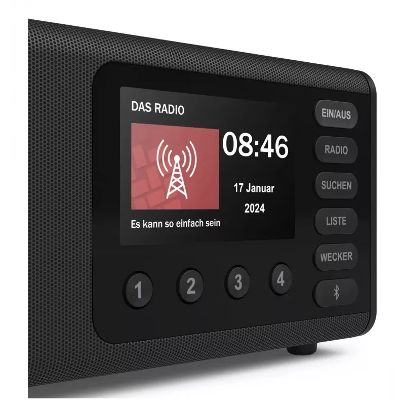 Asmeninis radijas Hama DR1001 Skaitmeninis DAB DAB+ FM 5W TFT Ekranas