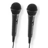 Hama Karaoke Juoda karaokė mikrofonas