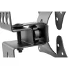 Manhattan Pivoting Wall Mount for TV & Monitors (Tilt and Swivel), For screens 13 inch to 27 inch, VESA compatibility: all between 75x75mm and 100x100mm - check the dimensions of the four mounting holes on back of screen to ensure it fits, Single Stud Bracket, Max 30kg