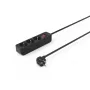 Hama 00223013 maitinimo ilgintuvas 1,4 m 3 kintamosios srovės lizdai (-ų) Vidaus Juoda