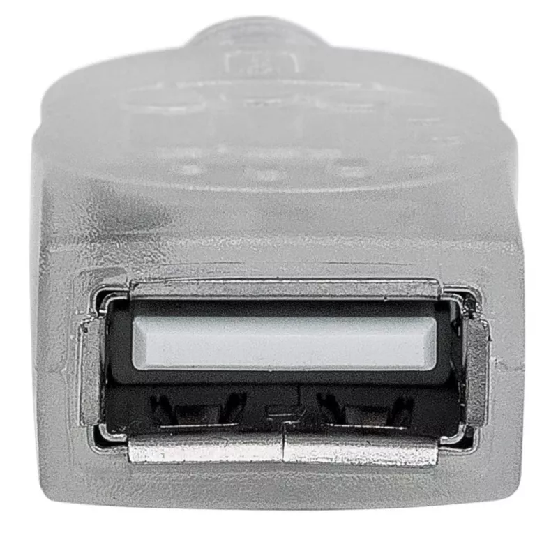 „Manhattan“ USB-A į USB-A ilginamasis laidas, 1,8 m, kištukas į lizdą, 480 Mb/s (USB 2.0), didelės spartos USB, permatomas sidabrinis, garantija visam eksploatavimo laikotarpiui