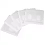 Hama Lipnios „SD“ rankovės, pakuotėje 5 vnt., MMC, SD, 2 kortelėms, polipropilenas (PP), skaidri, balta, 75 mm, 70 mm