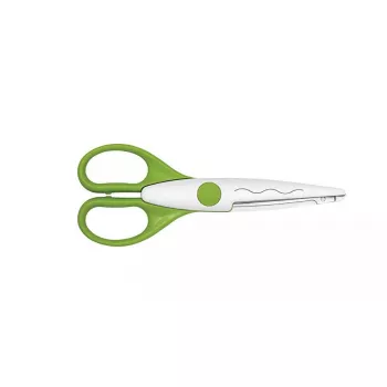 Universali figūrinių kirpimų žirklės Wedo 77 1901 žalios 160 mm