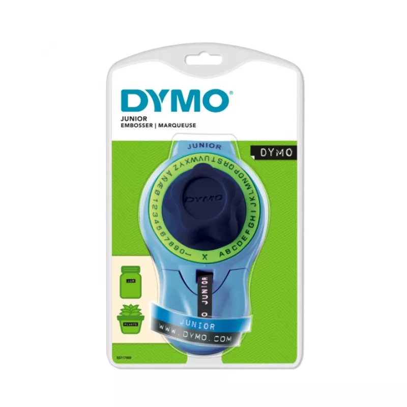 DYMO ® JUNIOR reljefinis žymeklis, mėlynas, žalias