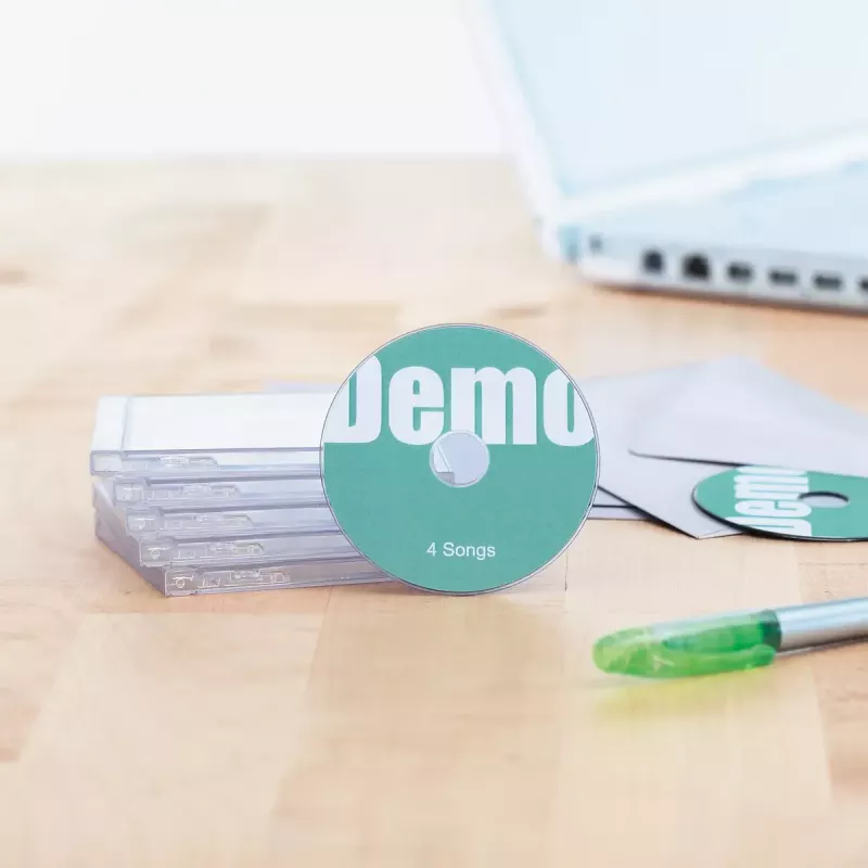 Lipnios etiketės HERMA CD Mini A4 Ø 78 mm