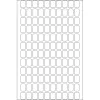 Daugiafunkcinės etiketės HERMA 8x12 mm baltas popierius matinis rankraščiui 3840 vnt.