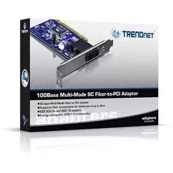 Skaidulinė PCI kortelė Trendnet TE100-PCIFC 100Base Multi-Mode SC