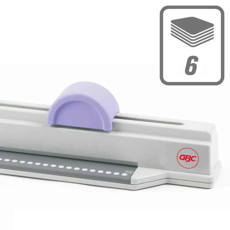 GBC įrišimo mašina ClickBind ClickMan rankinis įrišiklis, rankinio valdymo, 145 lapai, pilka, balta