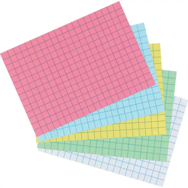 Herlitz 10901452 žalios atmintinės kortelės 100 vnt. languotas popierius 170 g/m²