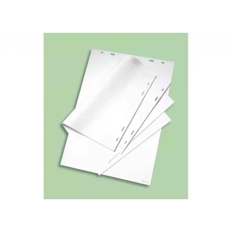 Nobo Flipchart Pad Plain 580X480 40 Sheets, White, Plain, B1, 40 puslapių, 580 mm, 485 mm